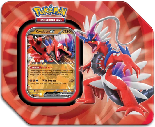 Pokémon Paldea Legends Tin [Koraidon ex]