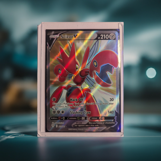 Scizor V (Full Art) - SWSH03: Darkness Ablaze (SWSH03)